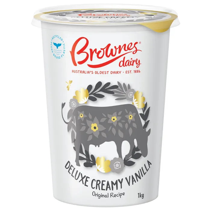 Brownes Deluxe Creamy Vanilla – Johnsons Food Services