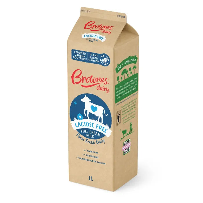 Brownes Dairy Lactose Free Full Cream – Johnsons Food Services